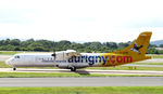 G-VZON @ EGCC - Aurigny Air Services - by Mike stanners