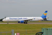 G-TCDX @ EGSH - About to depart from Norwich on runway 09. - by Graham Reeve