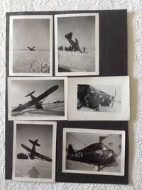 CF-BZL - The plane piloted by my father. It crashed in a field on the outskirts of Winnipeg in early 1948 - by Photos were taken by the local media at the time of the crash