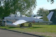 202 @ LFSX - Fouga CM-170 Magister, Preserved at Luxeuil-St Sauveur  Air Base (LFSX) - by Yves-Q