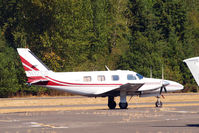 N12GF @ PLU - Piper PA-31P parked at Thun Field. - by Eric Olsen