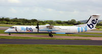 G-KKEV @ EGCC - Moments after arrival at Manchester Airport EGCC - by Clive Pattle