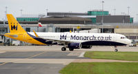 G-ZBAE @ EGCC - Taxy for departure Manchester Airport EGCC - by Clive Pattle