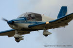G-HANS @ EGBJ - on finals at Staverton - by Chris Hall