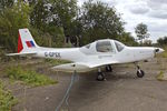 G-GPSX @ EGBG - 1988 Grob G-115A, c/n: 8040 at Leicester - by Terry Fletcher