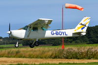G-BOYL @ X3CX - Landing at Northrepps. - by Graham Reeve