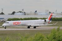 F-HMLE @ LFPO - Canadair Regional Jet CRJ-1000, Taxiing after landing rwy 26, Paris-Orly airport (LFPO-ORY) - by Yves-Q