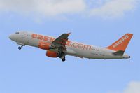 G-EZUS @ LFPO - Airbus A320-214, Take off rwy 24, Paris-Orly airport (LFPO-ORY) - by Yves-Q