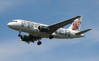 N922FR @ MCO - Foxy the Red Fox Frontier Airlines - by Florida Metal