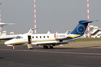 D-CCEU @ EDDL - Air Traffic Cessna parked for service - by Günter Reichwein