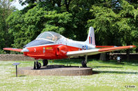 XW353 @ EGYD - On Gate Guard display duty at the Royal Air Force College at Cranwell, EGYD - by Clive Pattle