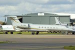 B-LSM @ EGGW - Gulfstream Aerospace G-V-SP Gulfstream G550, c/n: 5250 at Luton - by Terry Fletcher