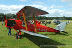 G-AJVE @ X1WP - International Moth Rally at Woburn Abbey 15/08/15 - by Chris Hall