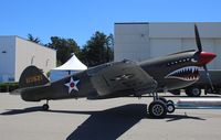 N940AK @ KMRY - Curtiss P-40E - by Mark Pasqualino
