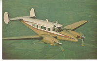 N355C @ CGS - POST CARD for METRO AIRTAXI, INC. Circa 1976
College Park Airport, Maryland - by Unknown