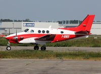 F-GNEE @ LFBO - Taxiing holding point rwy 32R for departure... 'Adecco' titles removed... - by Shunn311