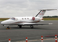 OE-FZA @ LFBH - Parked near the Control Tower... - by Shunn311