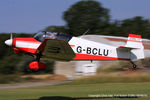 G-BCLU @ EGNU - at the Vale of York LAA strut flyin, Full Sutton - by Chris Hall