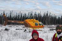 C-GIZO - Working in the bush northwest of Fort Nelson, BC. - by Remi Farvacque