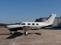 N657MC @ AAF - PA-46 at Apalachicola regional airport Fla. - by Jack Poelstra
