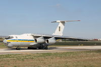 76413 @ LMML - Ilyushin IL-76MD 76413 Ukranian Air Force - by Raymond Zammit