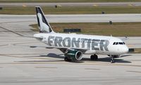 N949FR @ FLL - Frontier Emma the Ermine