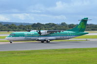 EI-FAW @ EGCC - Just landed at Manchester. - by Graham Reeve