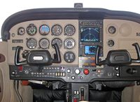 N73387 @ RNM - 180hp, 320 Lycoming,, Lazar Ignition, Long Range tanks, Garmin GPS coupled to Auto Pilot. - by George Patterson N73387 @ RNM - 180hp, 320 Lycoming,, Lazar Ignition, Long Range tanks, Garmin GPS coupled to Auto Pilot. - by George Patterson