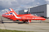 XX204 @ EGSH - The Red Arrows at Norwich. - by Graham Reeve