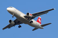 HB-IJQ @ EGLL - Airbus A320-214 [0701] (Swiss International Air Lines) Home~G 08/03/2011. On approach 27R. - by Ray Barber