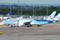 G-OBYH @ EGCC - Parked at Manchester. - by Graham Reeve