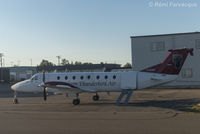 C-GCMT @ CYXJ - Parked at Northern Thunderbird Air hanger. - by Remi Farvacque