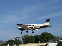N356ND @ SZP - 2003 Piper PA-28-161 WARRIOR III, Lycoming O-320-D3G 160 Hp, on final Rwy 22 - by Doug Robertson