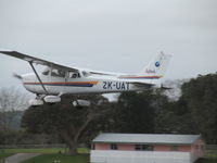 ZK-UAT @ NZAR - about to touch down - by magnaman