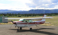 C-FBLH @ CYDB - Tied down at Burwash Landing, Yukon. - by Murray Lundberg