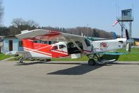 HB-FLI @ LSGE - Pilatus PC-6/B2-H2 Turbo Porter [893] (Flying Devil SA) Ecuvillens~HB 10/04/2009 - by Ray Barber