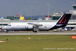 OO-DWG @ EGCC - Brussels Airways - by Chris Hall