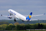 OY-VKF @ EGCC - Thomas Cook Scandinavia - by Chris Hall