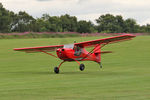 G-MOYR @ X5SB - Aeropro Eurofox 912(S) on towing duties at Sutton Bank, N Yorks, August 8th 2015. - by Malcolm Clarke