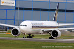 9V-SWA @ EGCC - Singapore Airlines - by Chris Hall