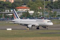 F-GHQM @ LFBO - Airbus A320-211, Holding point rwy 14L, Toulouse-Blagnac airport (LFBO-TLS) - by Yves-Q