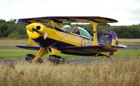 G-IIIX @ EGFH - Visiting biplane. - by Roger Winser