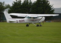G-BOHI @ EGSQ - Cessna 152 at Clacton. Ex N49406 - by moxy