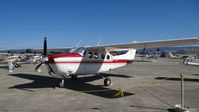 N4829K @ KWVI - 1979 Cessna P210N on display at the 2015 Watsonville Fly-In. - by Chris Leipelt