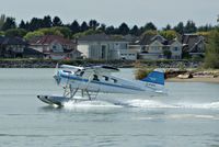 C-FJFQ @ YVR - Departure from the Fraser River - by metricbolt