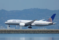 N26902 @ SFO - 787 landing at San Francisco. - by Bill Larkins