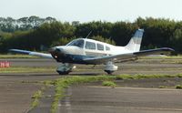 G-SHED @ EGFH - Visiting Archer II. - by Roger Winser