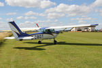 G-BBDT @ X5FB - Cessna 150H, Fishburn Airfield, August 8th 2015. - by Malcolm Clarke