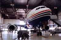 N7771 @ YVR - Canadian Airlines hangar,1996 - by metricbolt