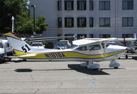 N1818A @ KCCR - 1978 Cessna 182@ Race #51 taxis in for Women's 2014 Air Classic Race from Buchanan Field-Concord, CA to York, PA. Photo taken two days before the race. Pilots were Nancy Maas, Judy Snow and Rita Limmer. - by Steve Nation